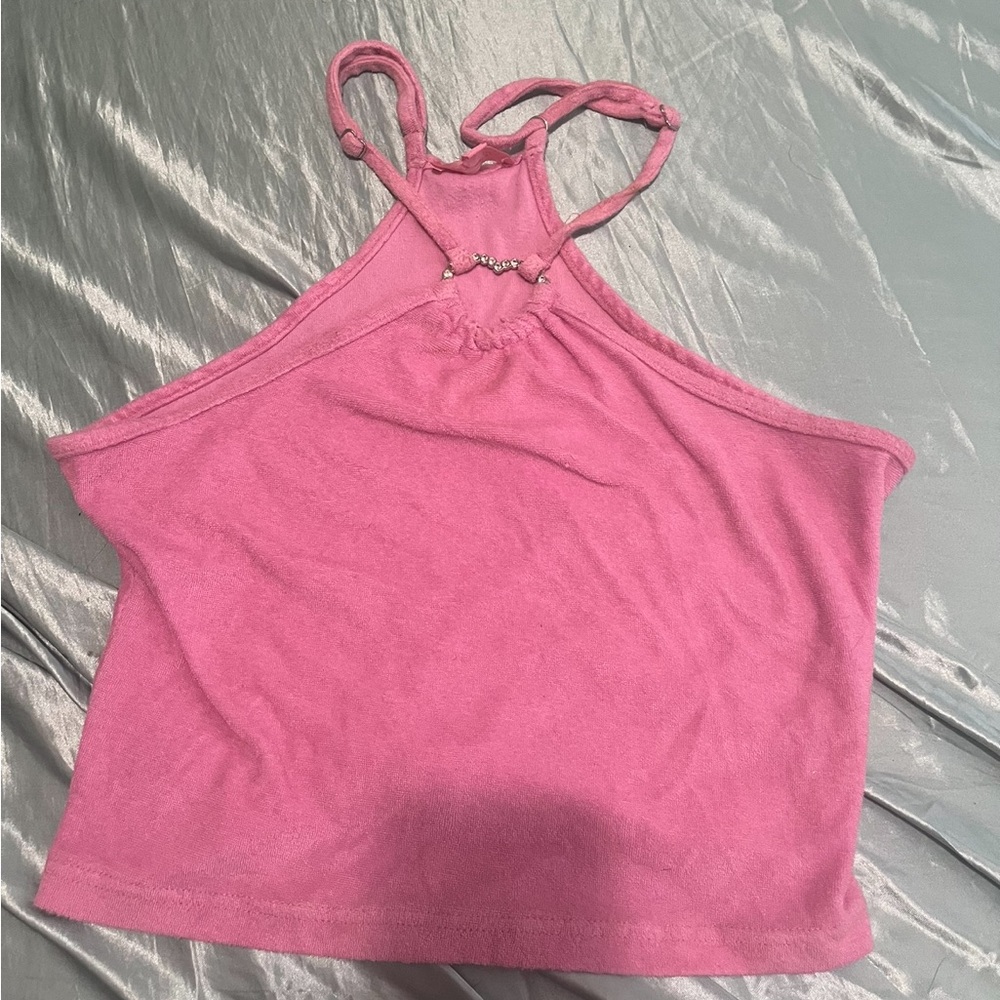 Terry cloth y2k top